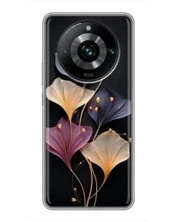 Чохол для Realme 11 Pro Plus з картинкою «Лілові квіти грації»