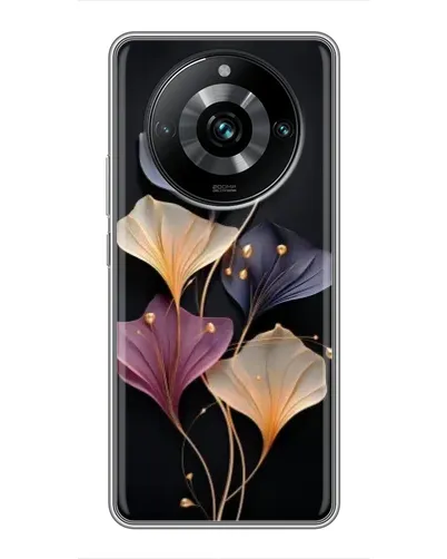 Чохол для Realme 11 Pro Plus з картинкою «Лілові квіти грації»