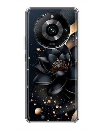 Чохол для Realme 11 Pro Plus з картинкою «Чорний лотос»