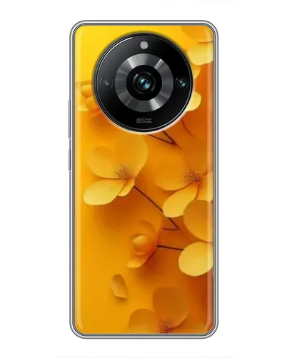 Чохол для Realme 11 Pro Plus з картинкою «Золоті пелюстки»