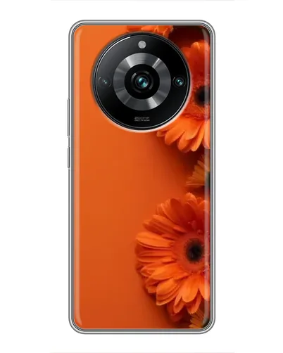 Чохол для Realme 11 Pro Plus з картинкою «Помаранчеві гербери»