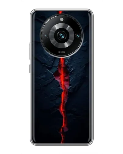 Чохол для Realme 11 Pro Plus з картинкою «Червона лавова тріщина» Чохол для Realme 11 Pro Plus з картинкою «Червона лавова тріщина»