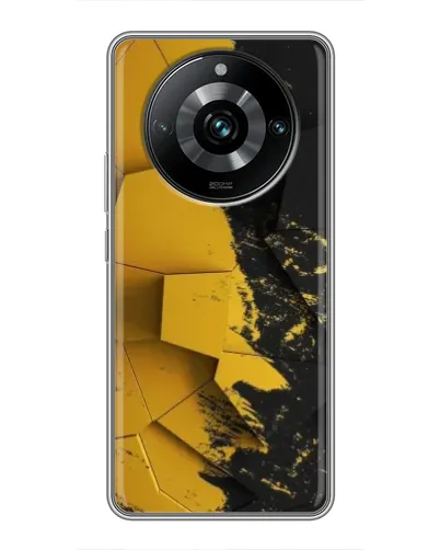 Чохол для Realme 11 Pro Plus з картинкою «Золоті уламки геометрії» Чохол для Realme 11 Pro Plus з картинкою «Золоті уламки геометрії»
