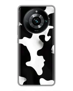 Чохол для Realme 11 Pro Plus з картинкою «Чорно-біла пляма»
