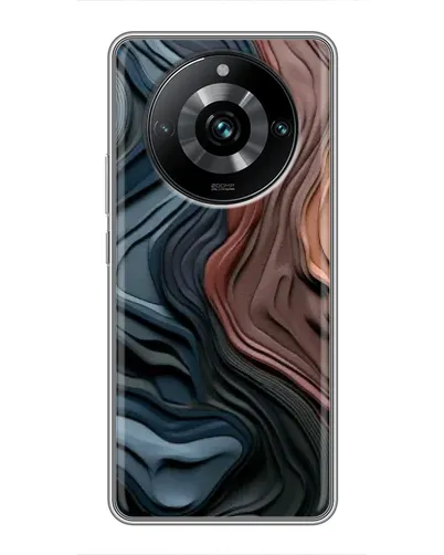 Чохол для Realme 11 Pro Plus з картинкою «Кольорові хвилі каньйону» Чохол для Realme 11 Pro Plus з картинкою «Кольорові хвилі каньйону»