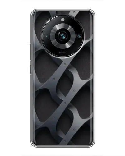 Чохол для Realme 11 Pro Plus з картинкою «Об'ємне сіре плетіння» Чохол для Realme 11 Pro Plus з картинкою «Об'ємне сіре плетіння»