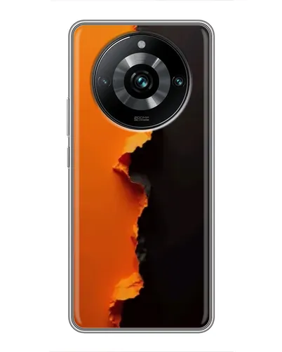 Чохол для Realme 11 Pro Plus з картинкою «Помаранчевий розлом» Чохол для Realme 11 Pro Plus з картинкою «Помаранчевий розлом»