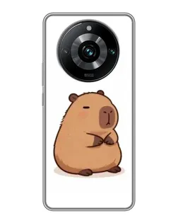 Чохол для Realme 11 Pro Plus з картинкою «Товстенька капібара»