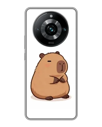 Чехол для Realme 11 Pro Plus с картинкой «Толстенькая капибара»