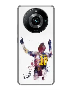 Чехол для Realme 11 Pro Plus с картинкой «Акварельный Месси Барселона» Чехол для Realme 11 Pro Plus с картинкой «Акварельный Месси Барселона»