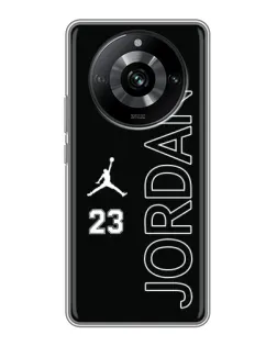 Чехол для Realme 11 Pro с картинкой «Jordan Vertical»