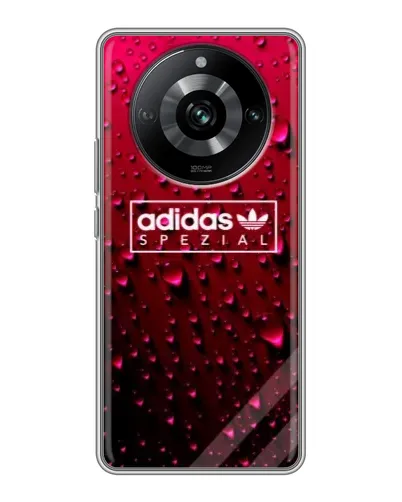 Чехол для Realme 11 Pro с картинкой «Adidas Gold Marble»