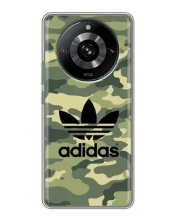 Чехол для Realme 11 Pro с картинкой «Милитари стиль Adidas»