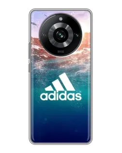 Чехол для Realme 11 Pro с картинкой «Океанская глубина адидас»