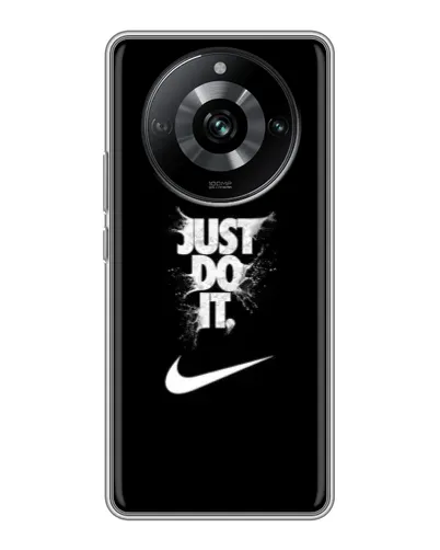 Чехол для Realme 11 Pro с картинкой «Текстовый принт Nike»