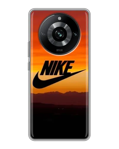 Чехол для Realme 11 Pro с картинкой «Nike — вечерний горизонт»