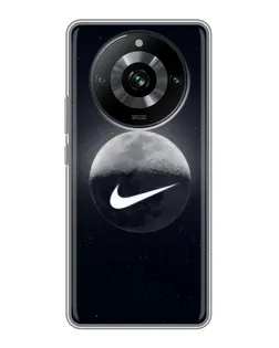 Чохол для Realme 11 Pro з картинкою «Nike у стилі графіті»