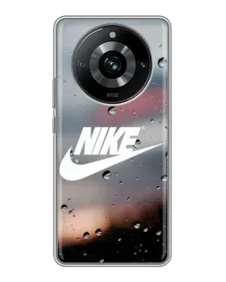 Чохол для Realme 11 Pro з картинкою «Nike у стилі ретро»