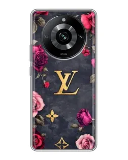 Чехол для Realme 11 Pro с картинкой «Цветочный Louis Vuitton»