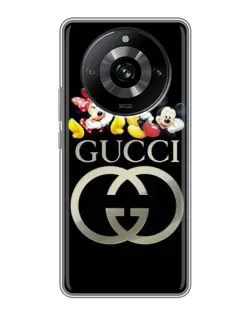 Чехол для Realme 11 Pro с картинкой «Gucci — герои Disney»
