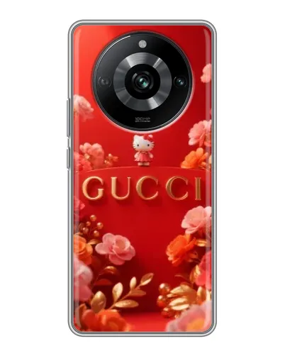 Чехол для Realme 11 Pro с картинкой «Gucci — золотой сад» Чехол для Realme 11 Pro с картинкой «Gucci — золотой сад»