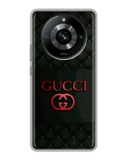 Чехол для Realme 11 Pro с картинкой «Gucci — стеганый черный»