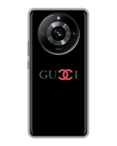 Чехол для Realme 11 Pro с картинкой «Gucci — красный градиент» Чехол для Realme 11 Pro с картинкой «Gucci — красный градиент»