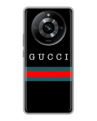 Чехол для Realme 11 Pro с картинкой «Gucci — красный пояс» Чехол для Realme 11 Pro с картинкой «Gucci — красный пояс»