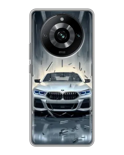 Чехол для Realme 11 Pro с картинкой «BMW в свете фар» Чехол для Realme 11 Pro с картинкой «BMW в свете фар»