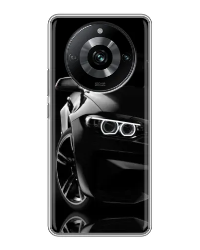 Чехол для Realme 11 Pro с картинкой «Черная BMW — профиль» Чехол для Realme 11 Pro с картинкой «Черная BMW — профиль»