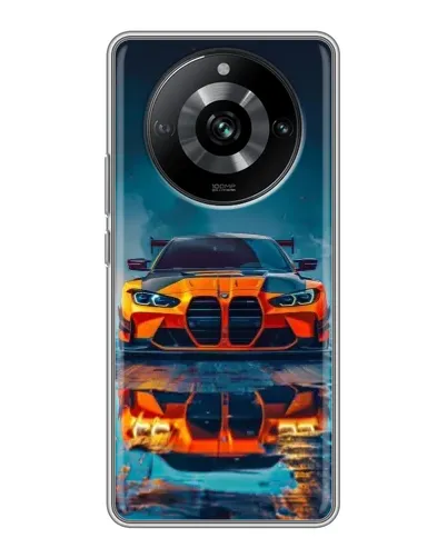 Чехол для Realme 11 Pro с картинкой «BMW — золотая эмблема» Чехол для Realme 11 Pro с картинкой «BMW — золотая эмблема»