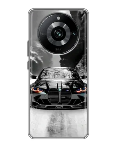 Чехол для Realme 11 Pro с картинкой «BMW — акварельный дрифт» Чехол для Realme 11 Pro с картинкой «BMW — акварельный дрифт»