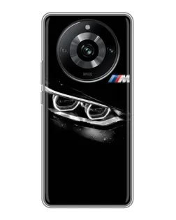 Чехол для Realme 11 Pro с картинкой «BMW — взгляд тигра»
