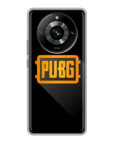 Чехол для Realme 11 Pro с картинкой «PUBG — рамка лого»