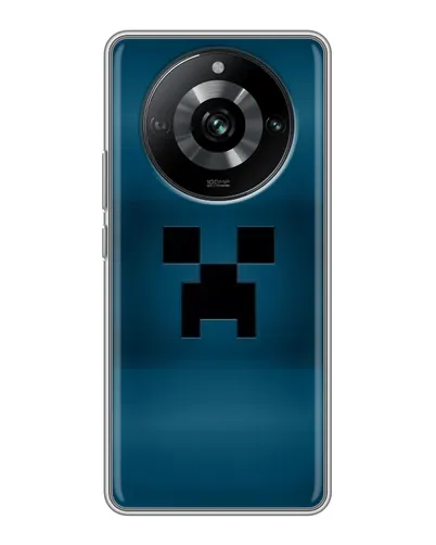 Чехол для Realme 11 Pro с картинкой «Крипер текстура»