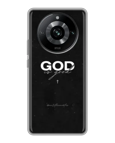 Чехол для Realme 11 Pro с картинкой «GOD — Бог над всем»