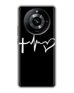Чехол для Realme 11 Pro с картинкой «Пульс веры»
