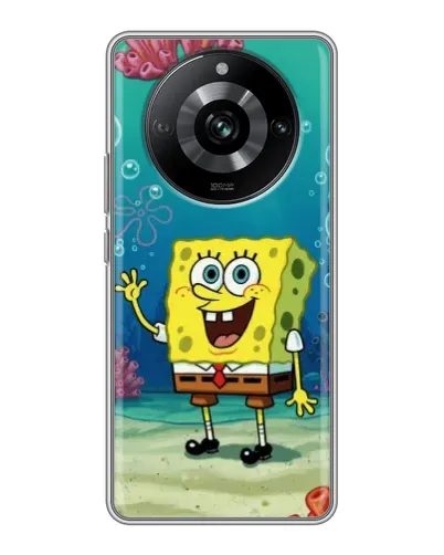 Чехол для Realme 11 Pro с картинкой «Подводный привет»