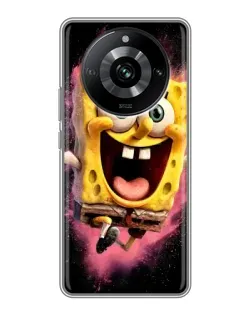 Чехол для Realme 11 Pro с картинкой «Взрывной Спанч Боб»