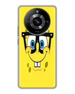 Чохол для Realme 11 Pro з картинкою «Мінімалістичний Спанч Боб»