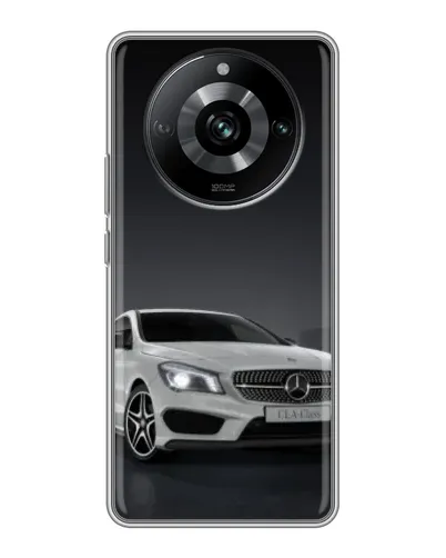Чехол для Realme 11 Pro с картинкой «Mercedes AMG GT Silver» Чехол для Realme 11 Pro с картинкой «Mercedes AMG GT Silver»