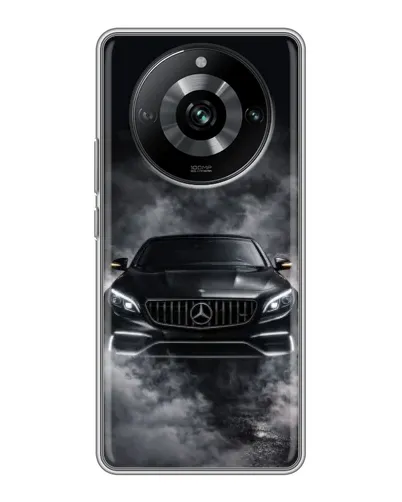 Чехол для Realme 11 Pro с картинкой «Mercedes в дыму» Чехол для Realme 11 Pro с картинкой «Mercedes в дыму»
