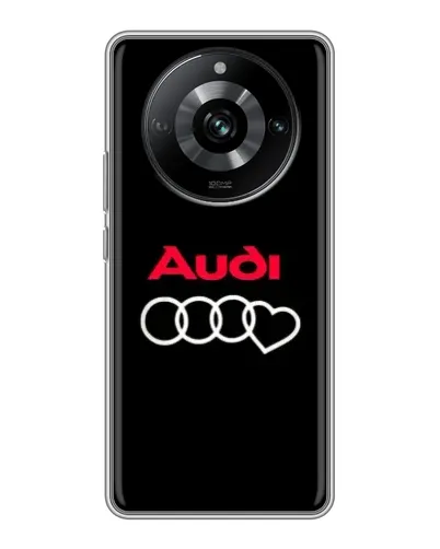 Чехол для Realme 11 Pro с картинкой «Логотип Audi Heart»