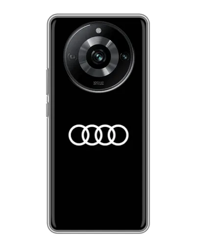 Чехол для Realme 11 Pro с картинкой «Audi White Logo»