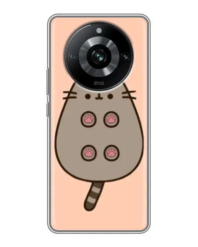 Чехол для Realme 11 Pro с картинкой «Пушин пузиком кверху» Чехол для Realme 11 Pro с картинкой «Пушин пузиком кверху»