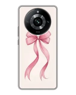 Чехол для Realme 11 Pro с картинкой «Розовый бант»