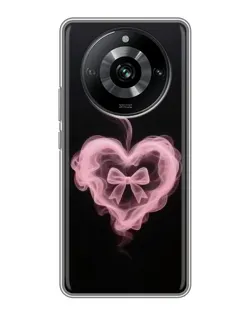 Чехол для Realme 11 Pro с картинкой «Дымчатое сердце»