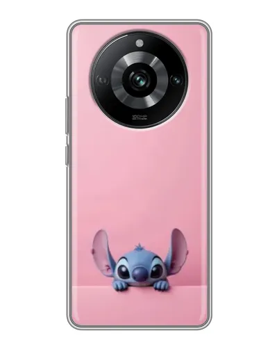 Чехол для Realme 11 Pro с картинкой «Stitch выглядывает»