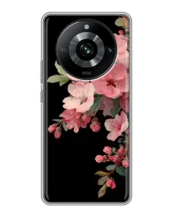 Чехол для Realme 11 Pro с картинкой «Розовая ветка сакуры»