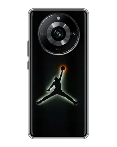 Чехол для Realme 11 с картинкой «Jordan Gradient Logo»